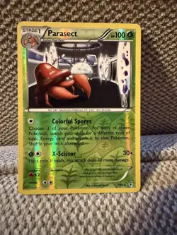 Pokemon TCG Parasect Generations 7/83 Reverse Holo Rare Card NM - Image 1