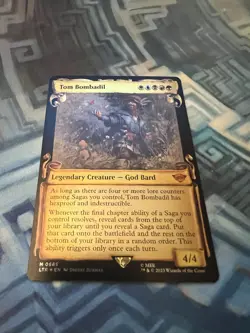 MTG Foil Showcase Scrolls Tom Bombadil NM Unplayed Universes Beyond: LotR - Image 1