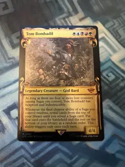 MTG Foil Showcase Scrolls Tom Bombadil NM Unplayed Universes Beyond: LotR - Image 2