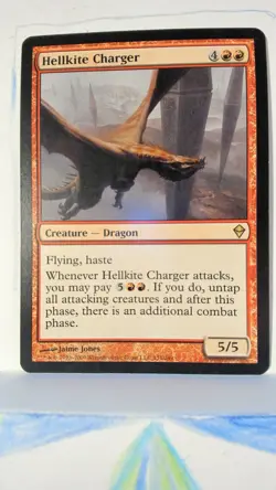 Hellkite Charger *reg -Zendikar #131/249 +NM *MTG - Image 1