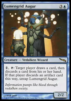 Lumengrid Augur x1 1x Mirrodin LP MTG - Image 1