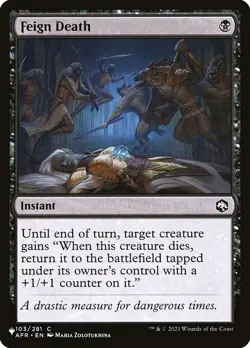 Feign Death x1 1x Mystery Booster 2 NM MTG - Image 1