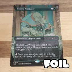 1x Scaled Nurturer, Secret Lair D&D - 7101, Foil, Magic MTG NM - Image 1
