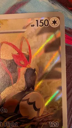 Unfezant 150/086 Holo Illustration Rare Pokemon TCG Sv: Black Bolt - Image 5