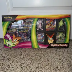 Nintendo Pokemon TCG Mythical Squishy Premium Collection Sealed Unopened 820650809736 - Image 1