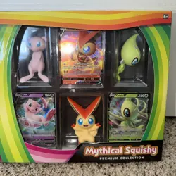 Nintendo Pokemon TCG Mythical Squishy Premium Collection Sealed Unopened 820650809736 - Image 2