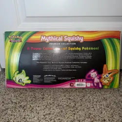 Nintendo Pokemon TCG Mythical Squishy Premium Collection Sealed Unopened 820650809736 - Image 5