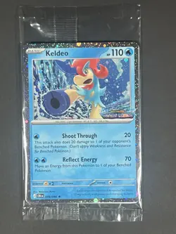 Pokemon TCG Keldeo Chaos Rising 019/086 Stamped PROMO - Image 1