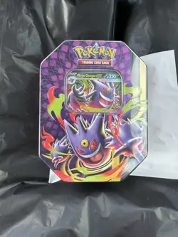 Pokemon TCG Mega Moonlit Tin Mega Gengar EX - Image 1