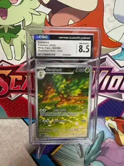 CGC 8.5 Sawsbuck 092/086 Illustration Rare - White Flare - Pokemon - SHIPS FAST - Image 1
