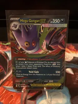 Mega Gengar Ex 56/94 Phantasmal Flames Pokemon TCG - Image 1