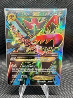 M Scizor EX 120/122 | Ultra Rare | Full Art | XY | Breakpoint | LP/NM | Pokemon - Image 1