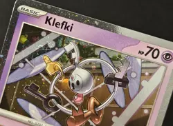 SWIRL Klefki 096/198 Play! Prize Pack Series 4 Cosmos Holo Rare Promo Pokemon NM - Image 3