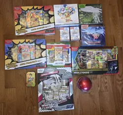 Pokemon Sealed Lot 151 Prismatic Evolutions Chaos Rising Etb Booster Bundle Ect! - Image 1