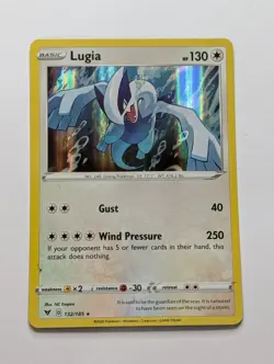 Pokemon Lugia Silver Tempest 132/185 Holo Rare EN - Image 1