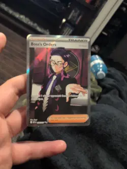 Boss's Orders [Corbeau] 256/217 Full Art Pokemon Ascended Heroes NM - Image 1