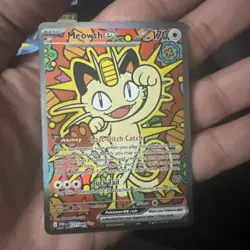 Meowth EX 121/088 ME03: Perfect Order Pokemon TCG Special Illustration Rare - Image 2