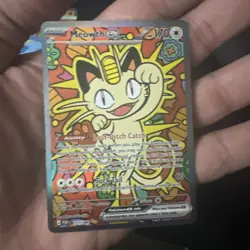 Meowth EX 121/088 ME03: Perfect Order Pokemon TCG Special Illustration Rare - Image 3
