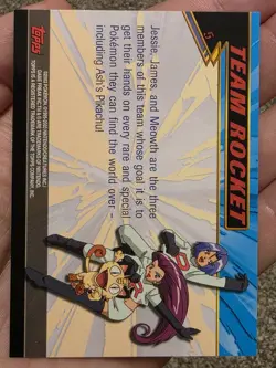 2003 Topps Pokemon Advanced Team Rocket #5 Non-Holo - Image 2