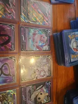 Pokemon TCG Mew, Mewtwo, Mimikyu, Unown 8 Card V AND VMAX CARD LOT - Image 2