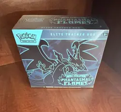 Pokemon TCG Mega Evolution: Phantasmal Flames Elite Trainer Box Charizard 2023 - Image 1