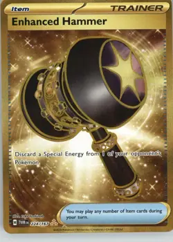 Enhanced Hammer 224/167 Hyper Rare Twilight Masquerade Pokemon Near Mint - Image 1