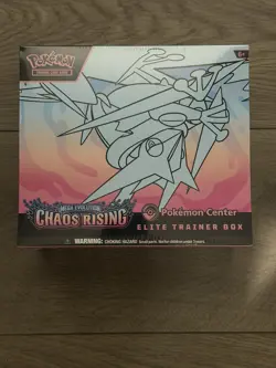 Pokemon TCG Chaos Rising Pokemon Center Elite Trainer Box PKC ETB - Image 1
