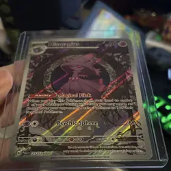 Pokemon TCG Mismagius Illustration Rare Holo SV02 Paldea Evolved 212/193 - Image 3