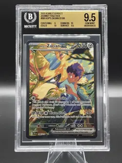 Pokemon TCG Hop's Zacian EX 186/159 Sir Journey Together Special IR, Two 10 Subs - Image 1