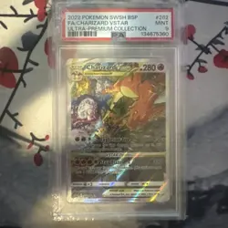 2022 Pokemon Sword Shield Black Star Promo Charizard Vstar #SWSH262 PSA 9 - Image 1