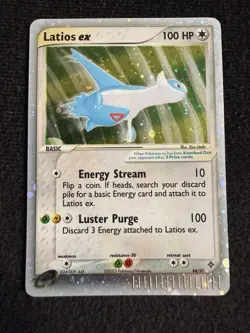 Nintendo Pokemon TCG Latios ex 94/97 EX Dragon 2003 Holo Rare LP - Image 2