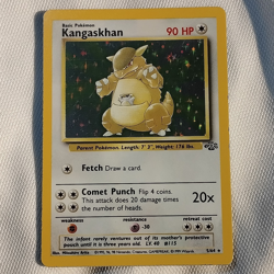 Wizards Kangaskhan 5/64 Jungle Unlimited Holo Rare 90 HP ENG 1999 - Image 1