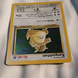 Wizards Kangaskhan 5/64 Jungle Unlimited Holo Rare 90 HP ENG 1999 - Image 3