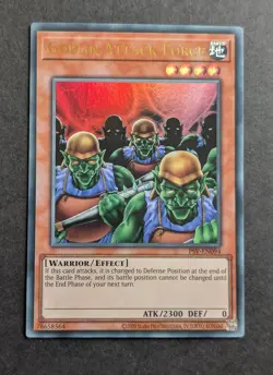 Yugioh Goblin Attack Force PSV-EN094 Ultra Rare 25th Reprint Near Mint - Image 3