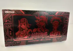 Konami Yu-Gi-Oh! Legendary 5D's Decks Sealed Box 1st Edition Bonus - Image 1
