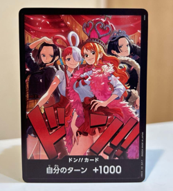 Don!! Card Nami Uta Robin Hancock One Piece Heroines Edition Special Card NM - Image 1