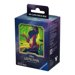 Disney Lorcana TCG Series 6 Azurite Sea Deck Box Scar Vengeful Lion - Image 1