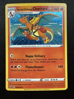 Special Delivery Charizard Swsh075 Swsh: Sword & Shield Promo Cards Holo - Image 1
