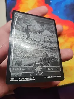 Plains (Moonlit Land) (Foil Etched) - WPN & Gateway Promos - NM - Image 3