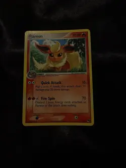 Pokemon Flareon 2/17 POP Series 3 Rare 70 HP Card 2006 English - Image 3