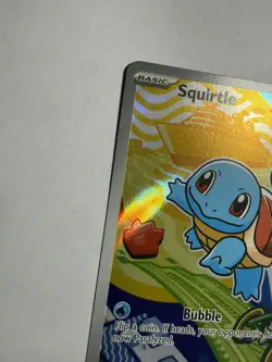 Pokemon Squirtle 30th anniversary gen 1 first partner black star promo 39 NM - Image 5