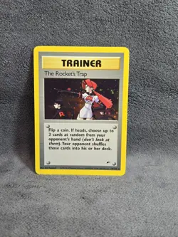 Pokemon Team Rocket The Rocket's Trap 19/82 Trainer Uncommon Unlimited - Image 2