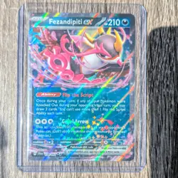 Fezandipiti EX Shrouded Fable Holo Double Rare Pokemon TCG Card Mint 038/064 - Image 1
