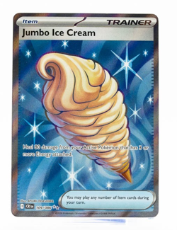 Jumbo Ice Cream Pokemon Chaos Rising 109/086 Holo Illustration Rare NM - Image 1
