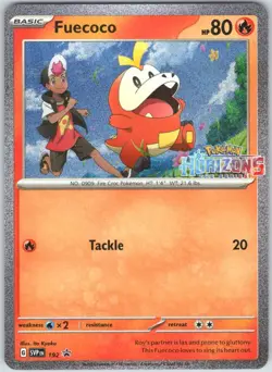 Pokemon - Fuecoco - Horizons Stamped - SVP192 - Black Star Promo Card - Image 1