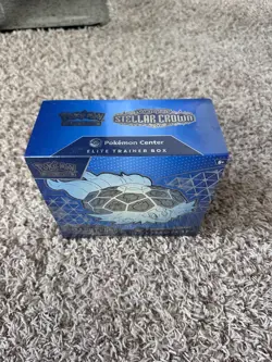 Pokemon Scarlet & Violet Stellar Crown Pokemon Center Elite Trainer Box - Sealed - Image 2