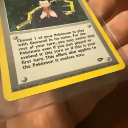 Giovanni 18/132 Gym Challenge Holo Rare Unlimited English Ken Sugimori 2000 - Image 2