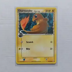 Charmander Delta Species EX Crystal Guardians 49/100 Common Pokemon Card TCG - Image 1