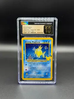 Pokemon Shining Magikarp 66/64 Celebrations Holo CGC Pristine 10 - Image 1