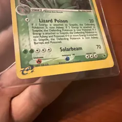 Pokemon Sceptile 11/109 Ruby and Sapphire Holo E-Reader - Image 2